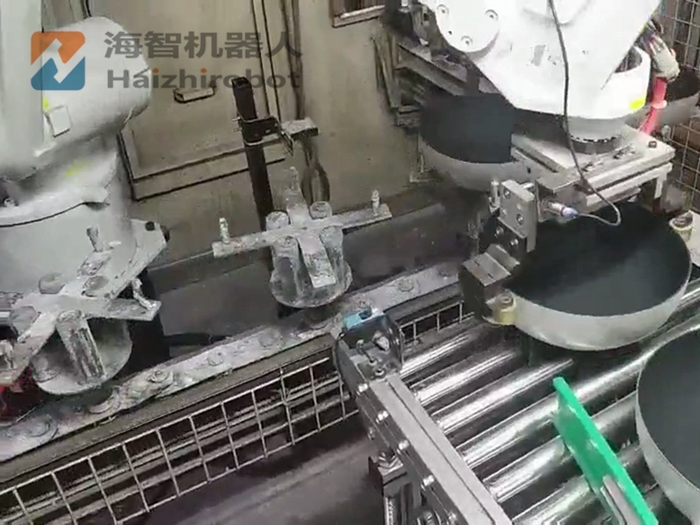 廚衛(wèi)鍋具生產(chǎn)線搬運機(jī)械手